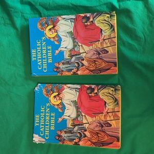 The Catholic Children's Bible (2) Vintage 1983
